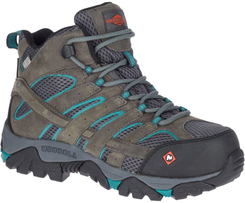 Buty Merrell Moab Vertex Mid Wasserdicht Comp Toe - Buty Robocze Damskie Merrell - Kolorowe [TQLPK-7